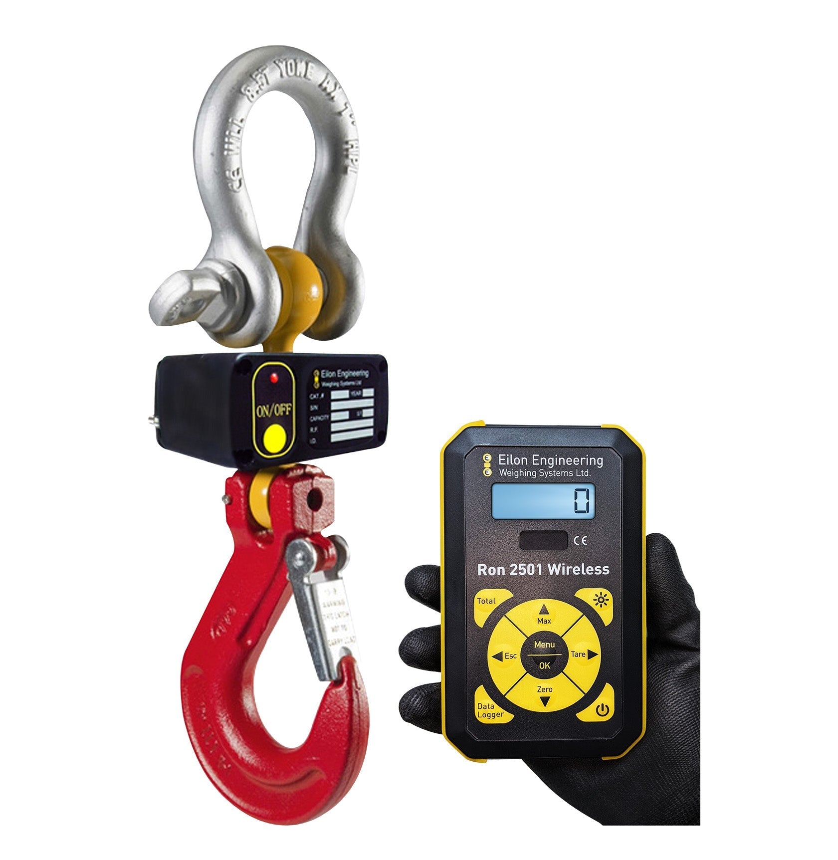 2501 Ron Crane Scale with handheld indicator