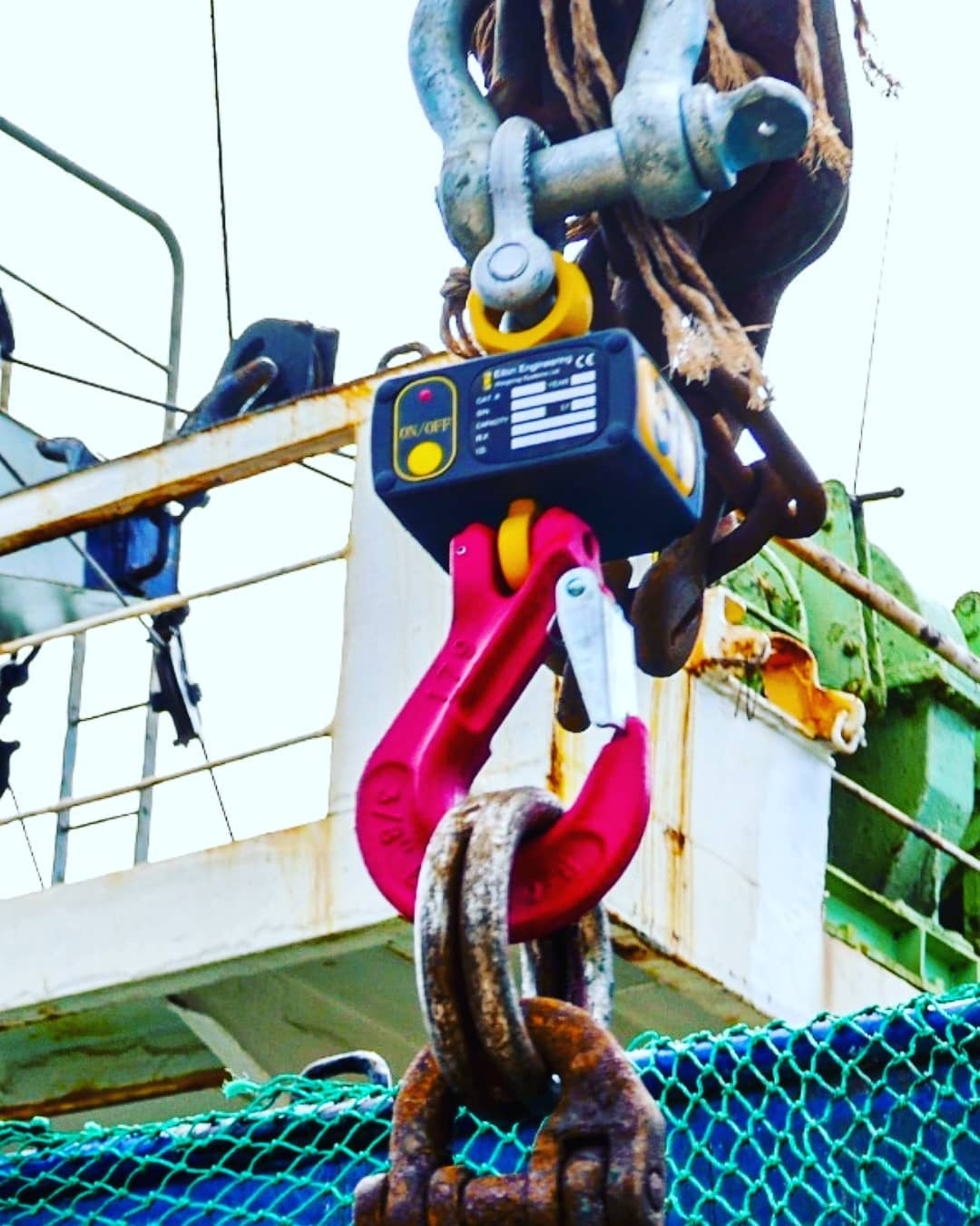 Ron Crane Scale used to weigh fishing nets