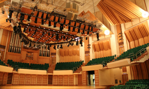 RSM Systems-rigged acoustic moveable canopy at HK Culture Centre