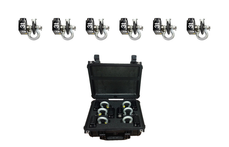 6 Load Cell Kit - Additional Load Cells Shackle Pin - 1t - Eiloneng