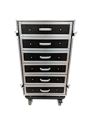 Flight Case - 6 Drawer (Up 72 Load Cells) - Eiloneng