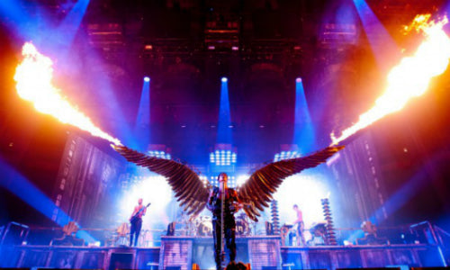 Ron StageMaster Load Cells used for rigging at Rammstein Concerts