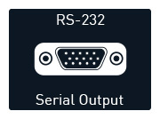RS-232 Output w/ DB-9 to USB Adaptor